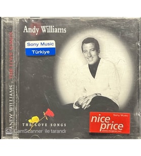 (Plak Değildir CD dir) CD Andy Williams The Love Songs CD (Karışık)