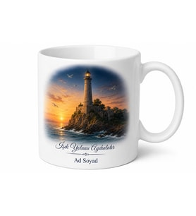 Sinop Deniz Feneri Baskılı Kupa Bardak - Özel Tasarım Hediye Porselen Mug