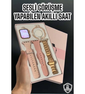 Akıllı Saat Bluetooth Bağlantılı Aksesuar Hediyeli GPS Takibi