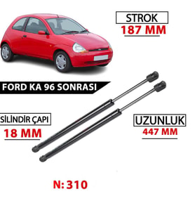 Bagaj Amortisörü Ford KA BM 1997+