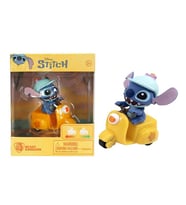 YuMe Toys Disney Stitch Zoom Hero Serisi Çek Bırak Figürlü Motorcycle – Yellow 15750