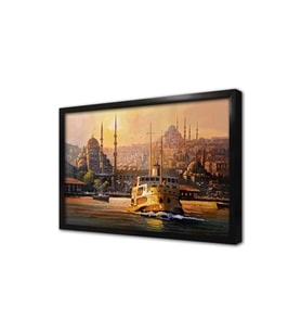 İstanbul Çerçeveli Mdf Tablo