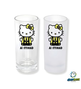 Al Ittihad Hello Kitty Buzlu / Buzsuz Seçenekli Rakı Bardağı – 1 Adet Şık Sunum Bardağı 0296
