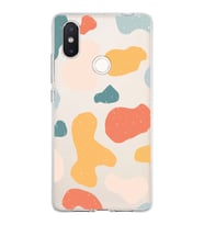 Xiaomi Mi 8 Se Uyumlu Kapak Grunge Tasarımlı Şeffaf Silikon Kılıf