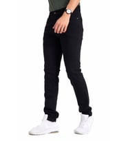 Erkek Denim Siyah Slim Fit  Likralı Dar Kot Jean Pantolon 2130