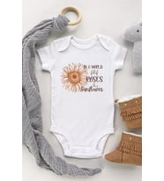 Be A Sunflower Kısa Kol Çıtçıtlı Bebek Body