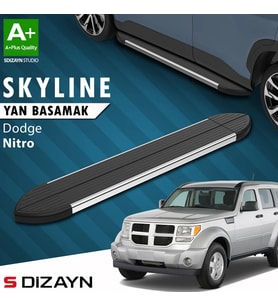 Dodge Nitro Skyline Krom Yan Basamak 153 Cm 2007-2012 A+ Kalite