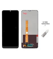 Tkgz - Oppo Realme C25Y Uyumlu Lcd Ekran Dokunmatik Servis + B-7000