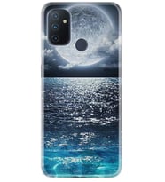Kılıfland One Plus Nord N10 Kılıf Desenli Silikon Resimli Kapak Great Moon Kılıf 1301