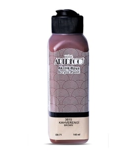 Artdeco Akrilik Boya 140 ml Kahverengi 4 adet