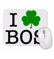 I Clover Boston Mouse Pad
