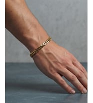 Erkek 10 mm Çelik Bileklik