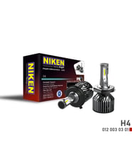 Niken Pro Serisi Flip Led Xenon Zenon H4 6500K - Slim Fan