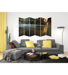 NEHİR KÖPRÜ ORMAN MDF TABLO-2225 MODEL-B