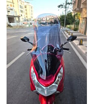 MOTOCAM Honda PCX Ön Cam 2011-2013 Model 83cm Füme Renkli 4mm UZUN