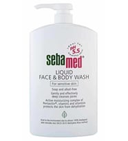 Sebamed Yüz ve Vücut Temizleyici Likit 1000ml  Hassas Ciltler