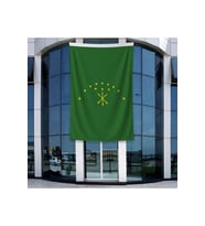 Adige Çerkes Bayrağı 140gr Premium Raşel Kumaş 400x600cm
