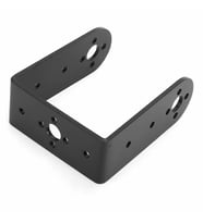 Uzun U Servo Motor Metal Montaj Parçası Braket MG995 MG996R S3003 TD-8120MG Alüminyum Tutucu