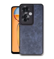 Oppo Reno 11F Kılıf Aras Deri Kapak - Lacivert