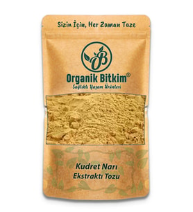 Organik Bitkim Kudret Narı Ekstraktı Tozu 10 Gr