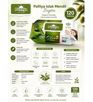 Pafilya Islak Mendil Zeytin 120'li
