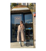 Oversize Düğmeli Trençkot
