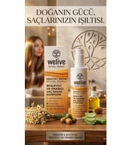 WeLive Keratin & Biotin Saç Bakım Şampuanı 250 ml – Besleyici ve Onarıcı