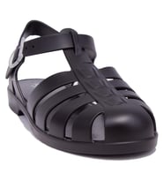 Igor S10259 Bıarrıtz Mate Siyah Ortopedik Günlük Kadın Sandalet