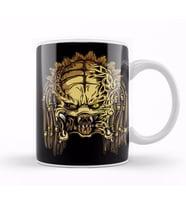 Wolf Predator Caricature Xenomorph Kupa Bardak Porselen
