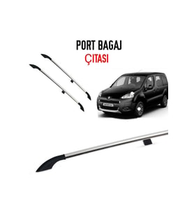 PEUGEOT PARTNER GRİ TAVAN ÇİTASI 2008 2009 2010 2011 2012 2013 2014 2015 2016 2017 2018 2019  PORTBAGAJ