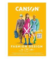 Canson Xsmart Fashion Design Çizim Defteri A4 180 gr 30 yp