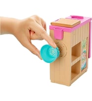 Barbie Ghk43 Noodle Yapıyor Oyun Seti, Sarışın Bebek, Tezgah, Aksesuarlar Dahil (Çok Renkli)