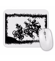 Bmx Racing Jump Motorsiklet Mouse Pad