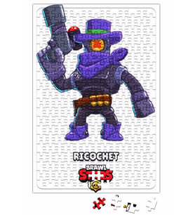 Brawl Stars Rıcochet Puzzle 240 Parça Yapboz