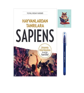 Hayvanlardan Tanrılara: Sapiens 9786055029357 - Yuval Noah Harari - (KALEM VE NOT DEFTERLİ) (Renksiz)