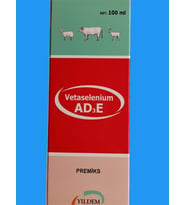 Büyükbaş Hayvanlar İçin AD3E Vitamini 100  ml " Besi hayvanlarının performansını Artırması İçin)