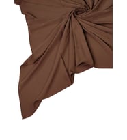 Tuana Eşarp Medine İpeği Büyük Boy Eşarp 120x120 cm (Tarçın)