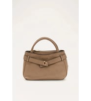 Guess Ella Logolu Küçük Kadın Bej El Çantası HWPD9746760-BIO