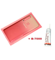Samsung Galaxy A9 A920 2018 Arka Pil Batarya Kapağı (CAM+B-7000) KIRMIZI