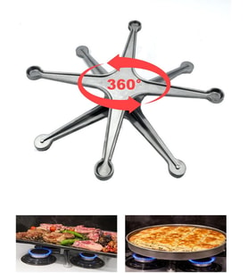 OCAK ÜSTÜ 360° DÖNERLİ BÖREK SU BÖREĞİ KÜNEFE PİŞİRME APARATI - DÖKÜM ISI DAĞITICI EŞİT PİŞİRME STANDI