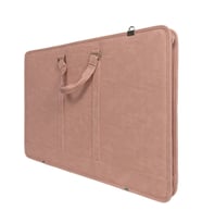 BBack Deri Proje Çantası 40x56 cm Pembe 