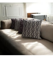 4'LÜ KIRLENT KILIFI SETİ 43X43CM VINTAGE DAMASK DESENLİ (Çok Renkli)
