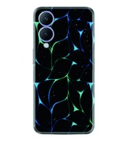 Vivo Y17S Kılıf Silikon Desen Özel Seri Naif Çizgiler 1680