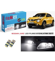 Nissan Juke LED Plaka Aydınlatma Ampul Seti FEMEX Parlak Beyaz