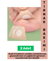 Hasarlı Tırnak Bakım Canlandırma Güçlendirme Sağlıklı Görünüm Tırnak Bakım Onarım Yaması 2 Adet