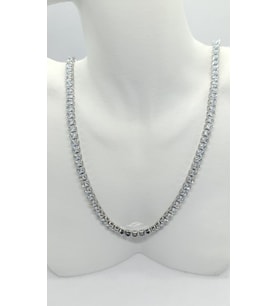 Seraphina Silver Su Yolu Taşlı Kolye (40+5 cm)
