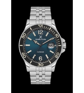DANIEL KLEIN DKE.1.10759-5 ERKEK KOL SAATİ (Gümüş)