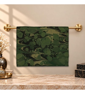 e38 EL İŞÇİLİĞİ KADIN RENKLİ EBRU ŞAL 175*70 cm -6737