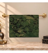 e38 EL İŞÇİLİĞİ KADIN RENKLİ EBRU ŞAL 175*70 cm -6737