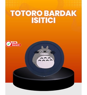 Mey İthalat® Totoro Figürlü USB Bardak Isıtıcı Sıcak Tutucu Mat 60 Derece Maksimum